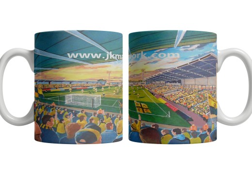 Pirelli Stadium Fine Art Ceramic Mug - Burton Albion FC