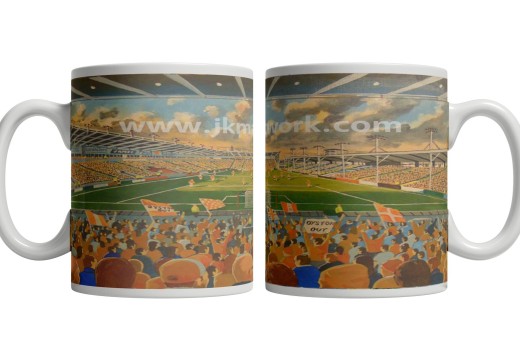 Bloomfield Road Stadium Fine Art Ceramic Mug - Blackpool FC