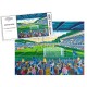  Wycombe Wanderers FC Adams Park Stadium Fine Art Jigsaw Puzzle 