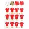 Aberdeen FC Retro Art Football Shirts T-Shirt