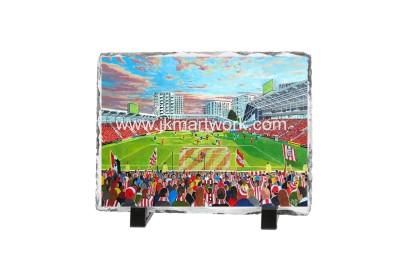 Brentford FC - GTECH Stadium Art Slate Presentation