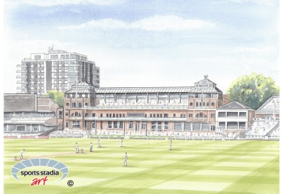 Lords Cricket Ground Wall Art Print