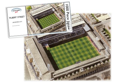 Leicester City FC Filbert Street Art Jigsaw Puzzle