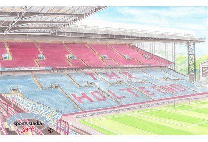 Aston Villa New Holte End Villa Park Stadium Wall Art Print