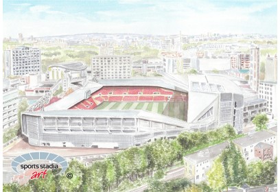 Brentford FC GTECH Stadium Wall Art Print
