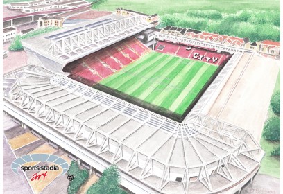 Bristol City FC Ashton Gate Stadium Wall Art Print