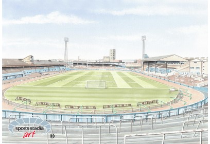 Bristol Rovers FC Eastville Stadium Wall Art Print