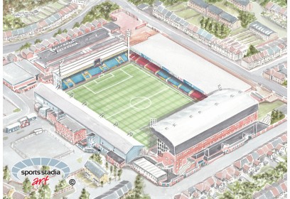 Crystal Palace FC Selhurst Park Stadium Wall Art Print