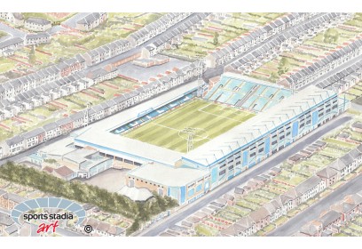 Gillingham FC Priestfield Stadium Wall Art Print