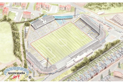 Millwall FC The Old Den Stadium Wall Art Print