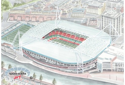 Principality Stadium Wall Art Print