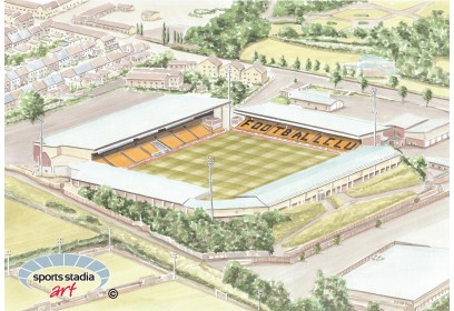 Port Vale FC Vale Park Stadium Wall Art Print