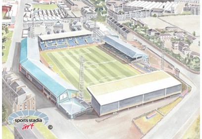 Dundee FC Dens Park Stadium Wall Art Print