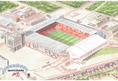 Sheffield United FC Bramall Lane Stadium Wall Art Print