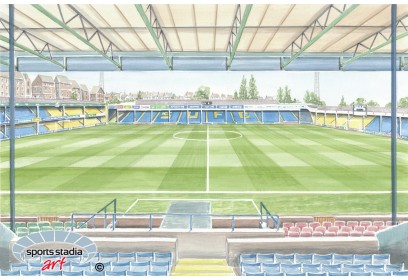 Southend United FC Inside Roots Hall Stadium Wall Art Print