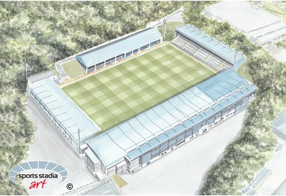 Halifax Town FC The Shay Stadium Wall Art Print