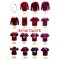 Heart of Midlothian FC Retro Art Football Shirts T-Shirt