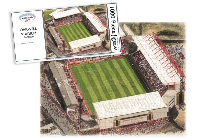 Barnsley FC Oakwell Stadium Fine Art Jigsaw Puzzle 