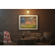 Broomfield Park Stadium Pavillion Fine Art Print - Airdrie FC