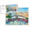 Ashton Gate Stadium 'Going to the Match' Fine Art Jigsaw Puzzle  - Bristol City FC