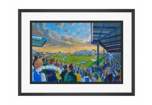 Memorial Stadium Fine Art Print - Bristol Rovers FC - Sports Stadia Art